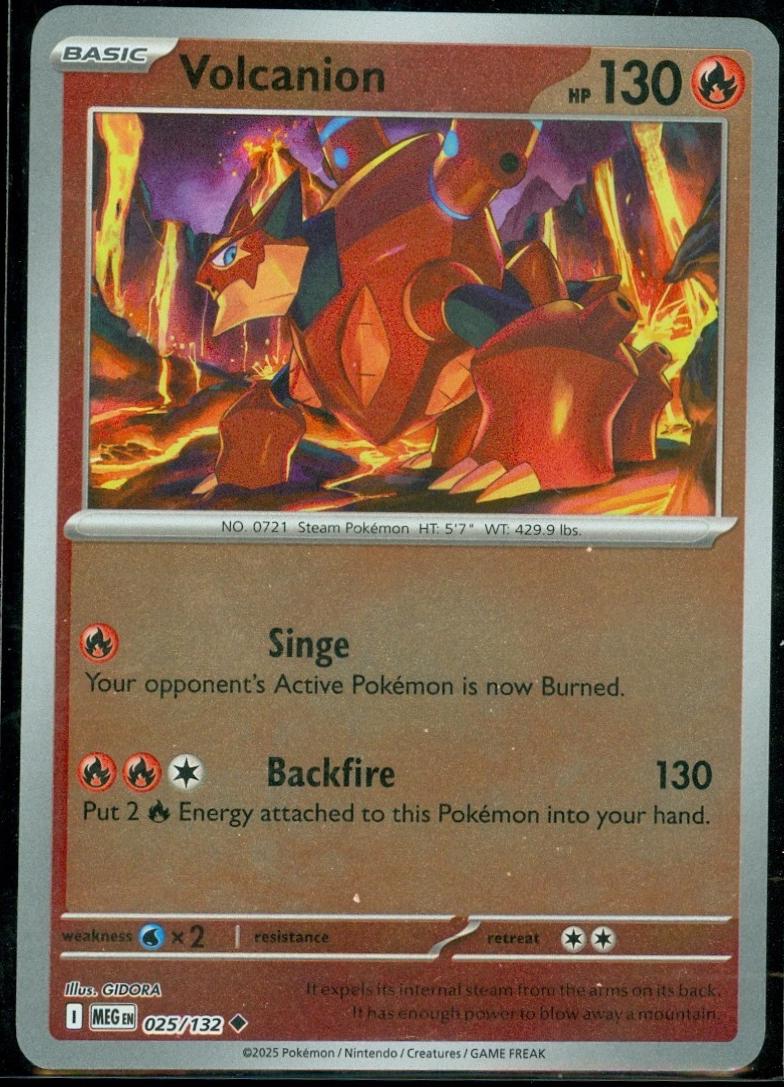 Volcanion [Reverse Holo]